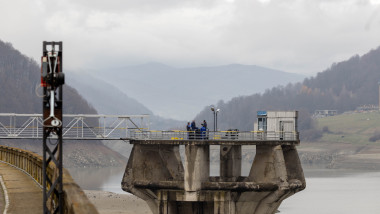 Imagine cu Barajul Paltinul. Judetul Prahova, luni, 01 decembrie 2025. Inquam Photos / Ovidiu Micsik