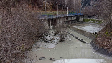 Imagine cu Barajul Palatinul. Judetul Prahova, luni, 01 decembrie 2025. Inquam Photos / Ovidiu Micsik