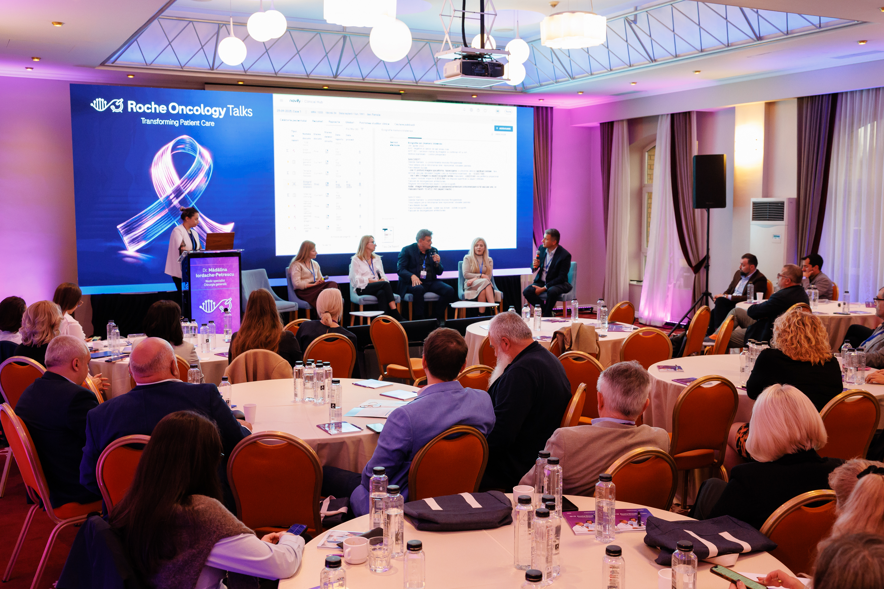 (P) Roche Oncology Talks - Transformarea Îngrijirii Pacienților: Inovatia Roche si abordarea personalizata in Oncologie