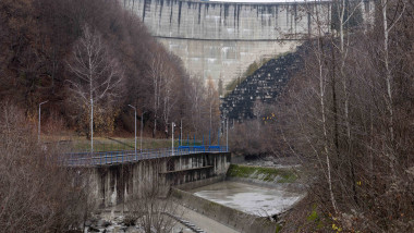 Imagine cu Barajul Paltinul. Judetul Prahova, luni, 01 decembrie 2025. Inquam Photos / Ovidiu Micsik