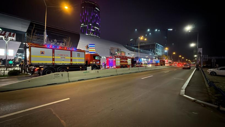 incendiu mall bucuresti