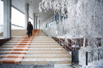 Frosty Weather In Yakutsk, Russia