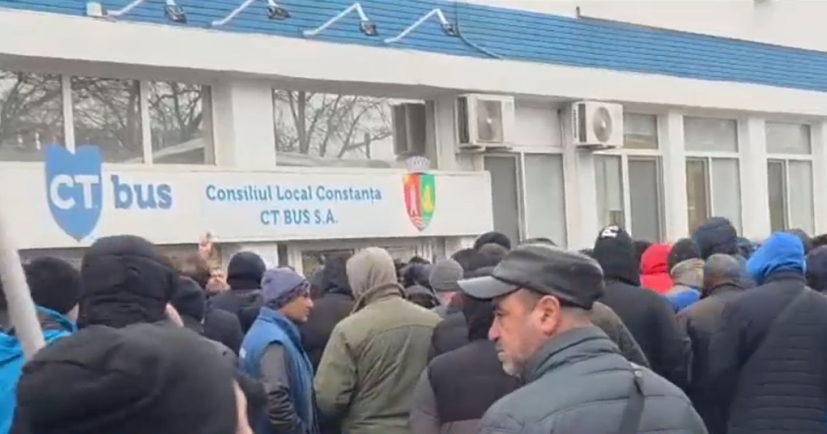 Protest neașteptat în Constanța: autobuzele CT Bus nu circulă. Ce cer șoferii și răspunsul Primăriei.