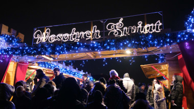 Warsaw Christmas Festival, Masovian Voivodeship, Poland - 14 Dec 2025