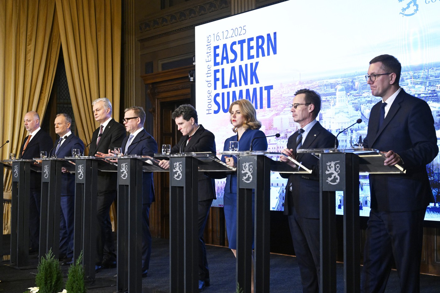 Helsinki: Liderii din nordul şi estul Europei cer întărirea flancului estic al UE. Mesajul președintelui Nicușor Dan