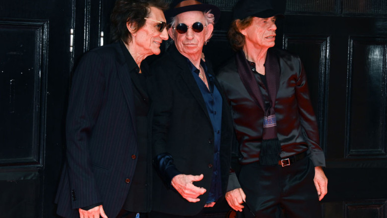 Rolling Stones "Hackney Diamonds" Launch - Rolling Stones Arrival
