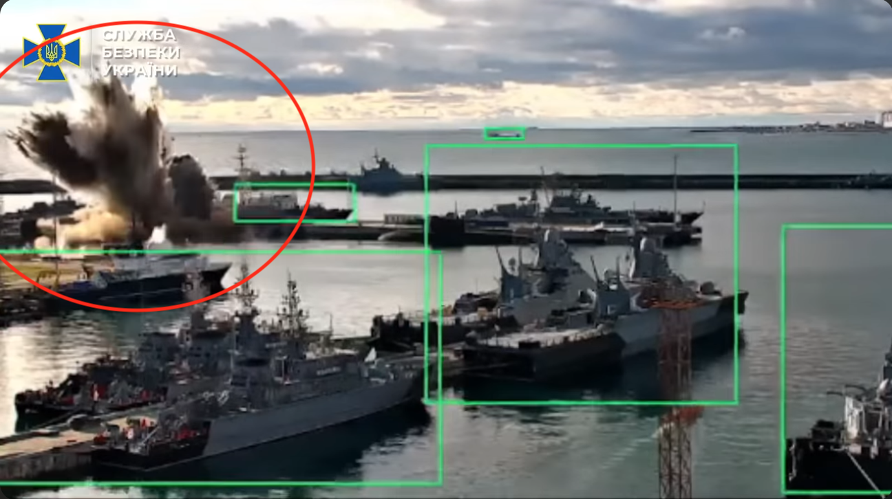 Cum minimizează Rusia atacul ucrainean asupra submarinului din Novorossiysk și ce arată imaginile din satelit. „Daune critice”