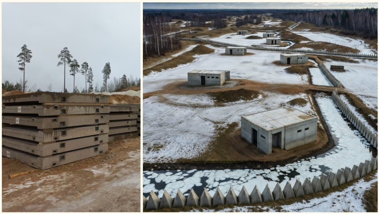 Linia de apărare baltică: Estonia a început construcţia primelor buncăre la graniţa cu Rusia