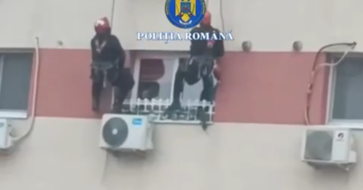 Intervenție spectaculoasă a polițiștilor bucureșteni