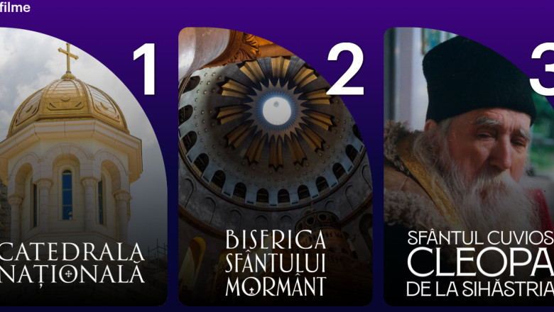 VIDEO  BOR lansează „Trinitas Film”. Ce se va putea urmări pe platforma de streaming a bisericii