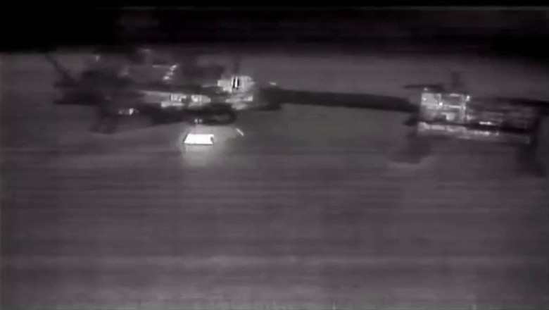 Ucraiana anunță că a lovit cu drone o platformă petrolieră rusească din Marea Caspică