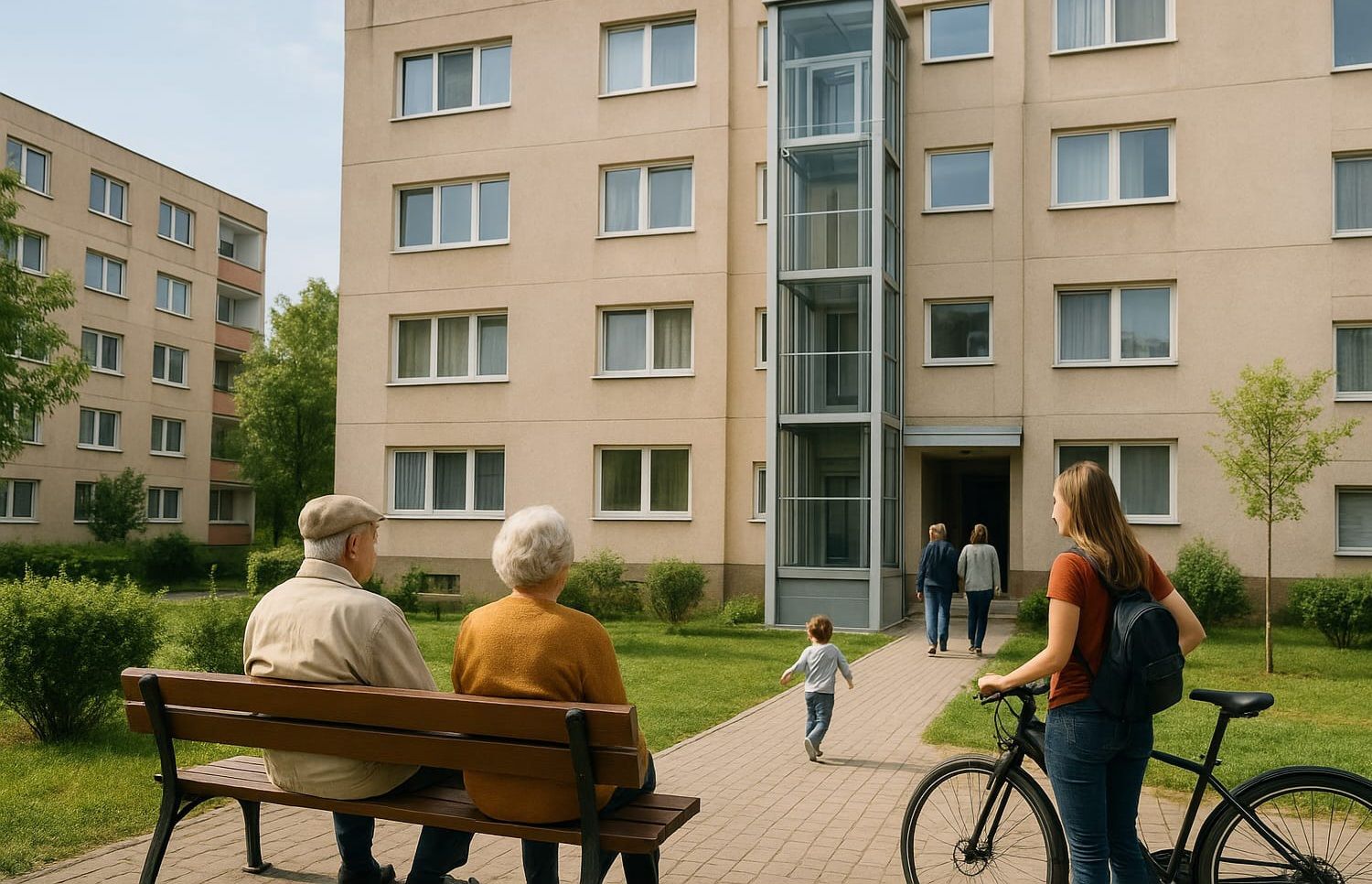 Un proiect pentru construirea lifturilor la blocurile de 3 sau 4 etaje construite înainte de 1990 a fost depus de Cazanciuc la Senat