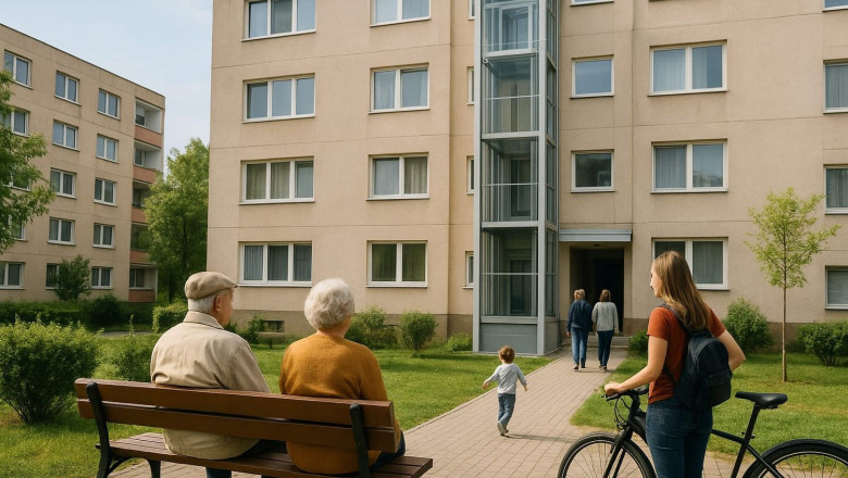 Un proiect pentru instalarea lifturilor la blocurile de 3 sau 4 etaje construite înainte de 1990 a fost depus de Cazanciuc la Senat