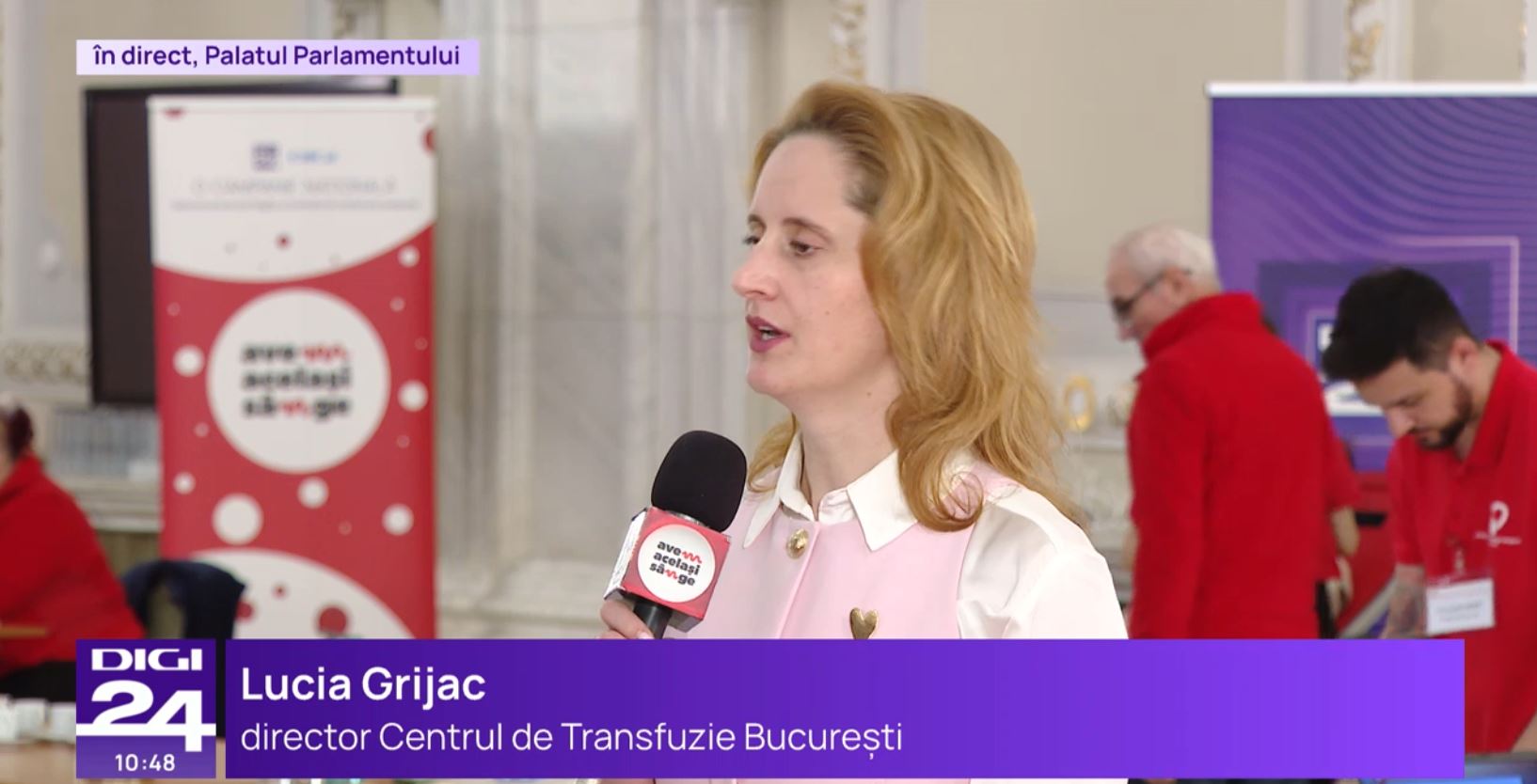 Lucia Grijac, director Centrul de Transfuzie București: "Luna decembrie constituie întotdeauna o mare provocare"