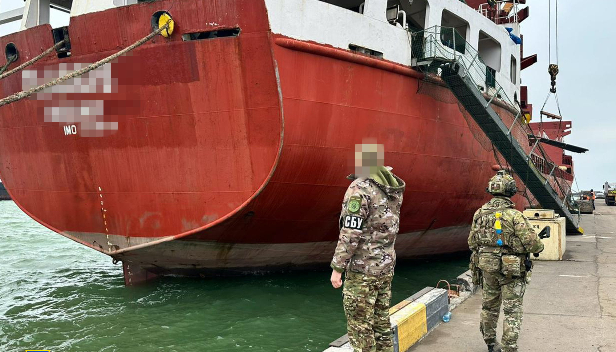 Ucraina a arestat o navă din flota-fantomă a Rusiei în portul Odesa