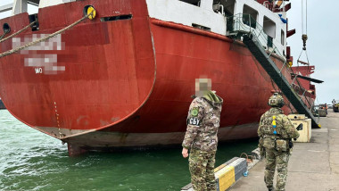 nava ruseasca arestat in portul odesa