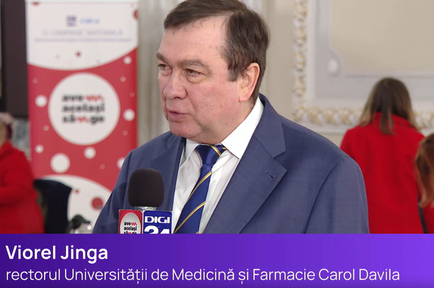 Viorel Jinga, rectorul UMF „Carol Davila”: Sângele artificial nu va rezolva definitiv problema necesarului de sânge din spitale