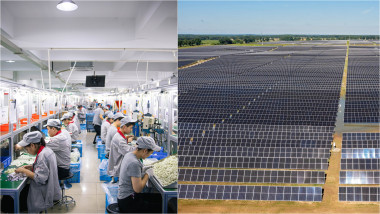 fabrică în China de componente de panouri solare / centrală solară din SUA