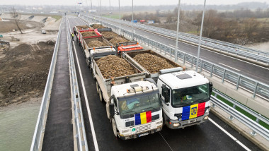 pod rutier dintre România și Ucraina