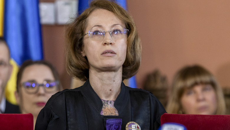 Judecătoarea Raluca Moroșanu.