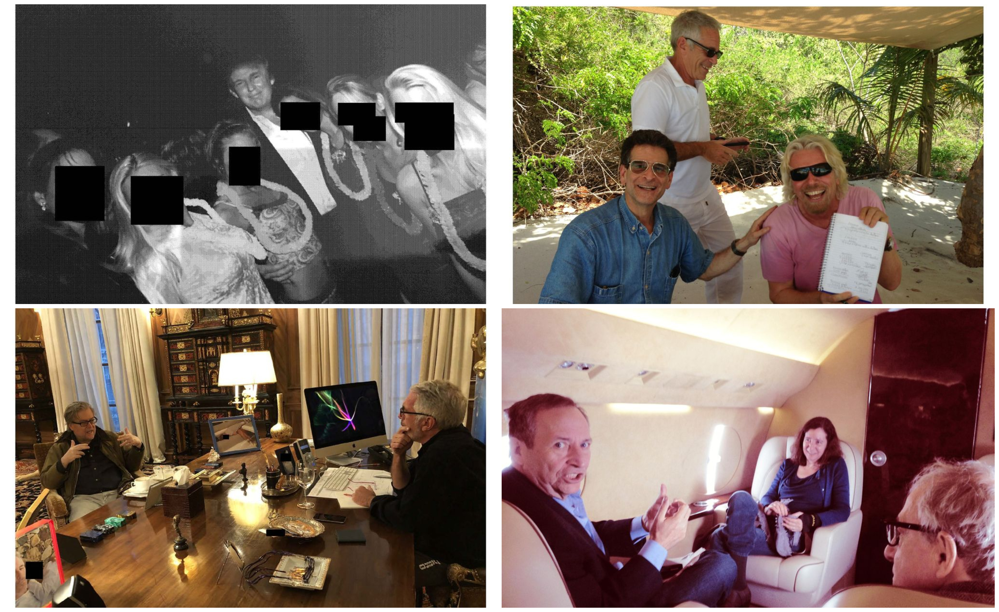 Donald Trump, Bill Clinton și Bill Gates apar în fotografii publicate din dosarul Epstein. Ce alte personalități sunt vizate