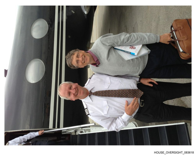 pilot de avion și Bill Gates