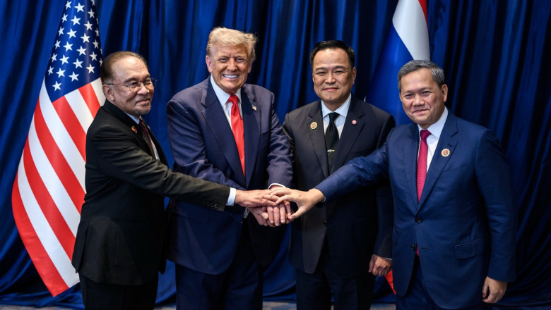 President Trump Oversees the Signing of a Ceasefire Agreement between Thailand and Cambodia