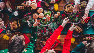 Masa de Crăciun. Foto Getty Images