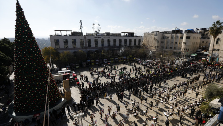 Primul Crăciun în Betleem, după doi ani de război în Gaza. „Noi decidem să fim lumina”