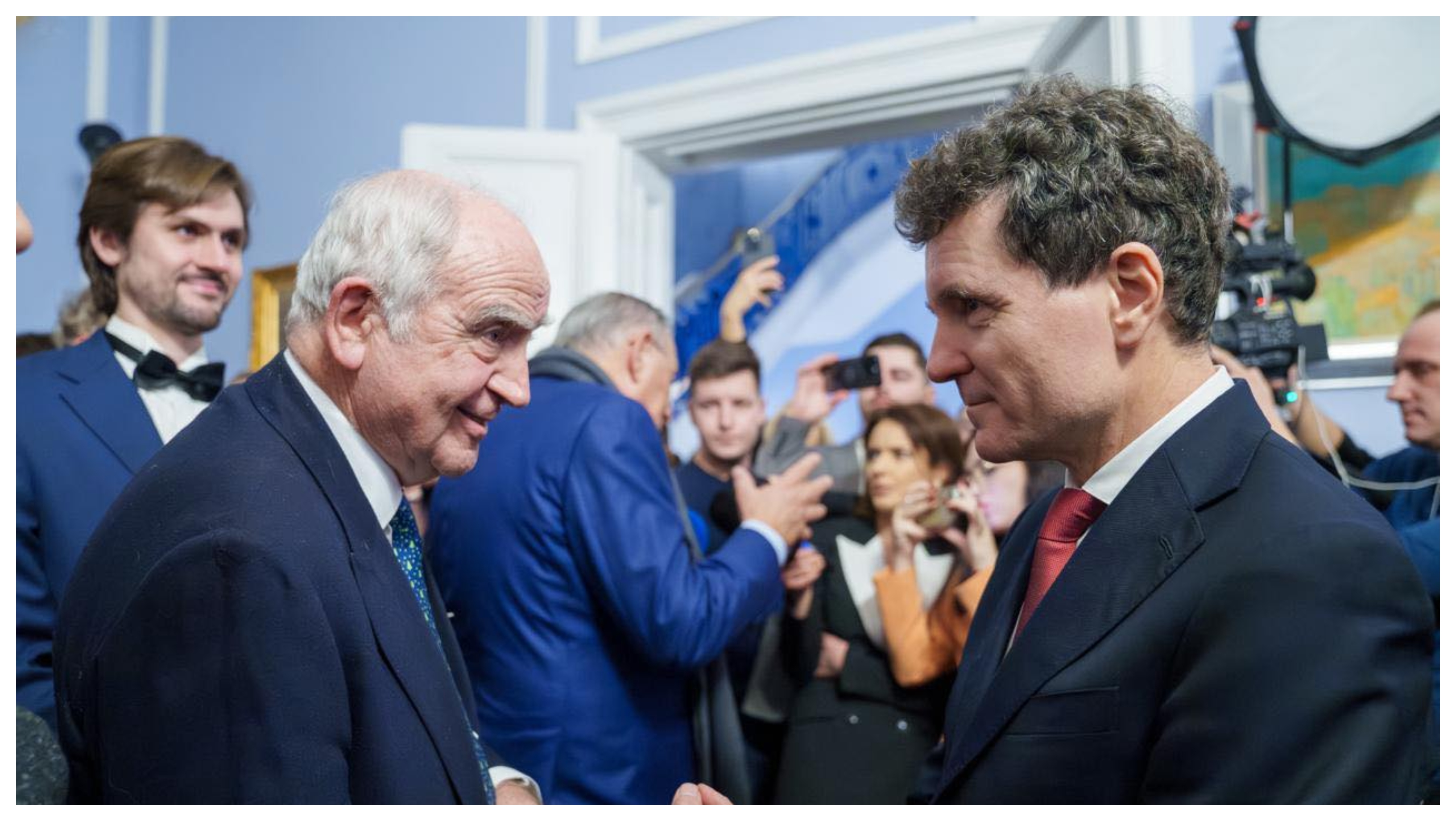 Nicușor Dan, întâlnire la Londra cu fiul lui Ion Rațiu: „Un reper de implicare civică pentru România”