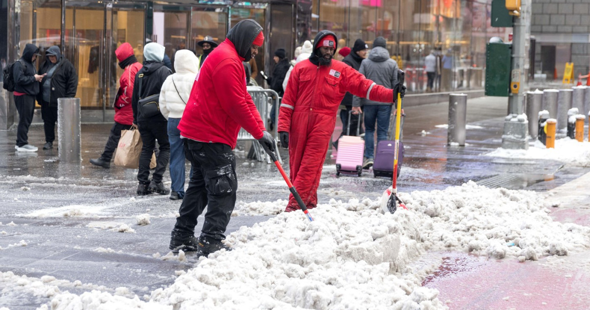 New York și New Jersey, în stare de urgență din cauza unei furtuni de zăpadă