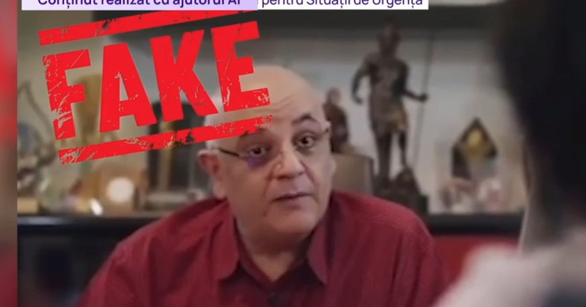 Avertisment DSU: Clip fals cu Raed Arafat