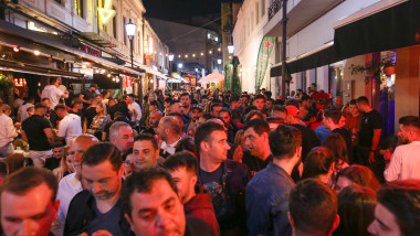 BUCURESTI - CENTRUL VECHI - AGLOMERATIE - 12 IUN 2021