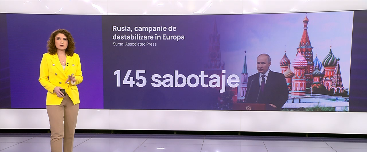 Rusia încearcă să epuizeze resursele europene prin sabotaje. România este printre țările vizate