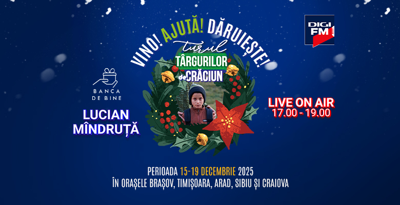 Turul Târgurilor de Crăciun 2025 cu Digi FM