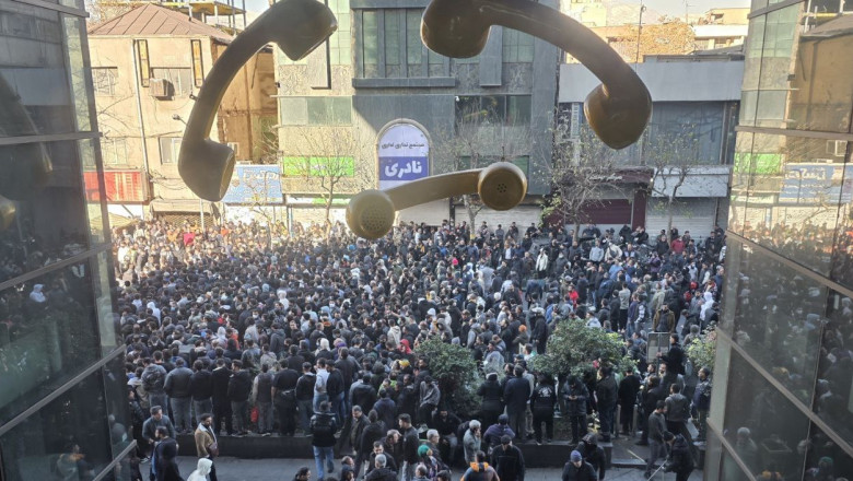 Protesters Rally Against Economic Crisis In Tehran