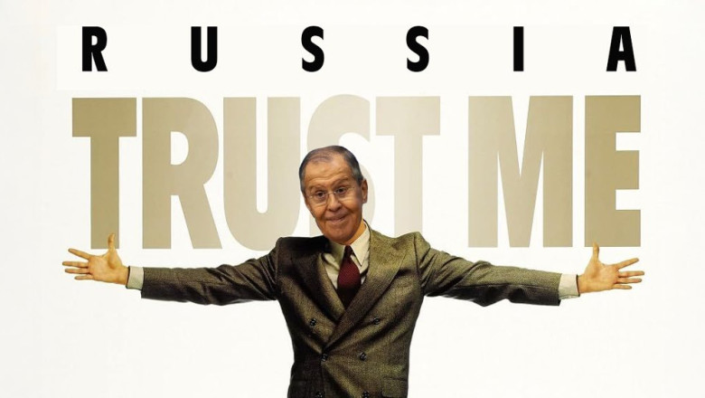 caricatură lavrov