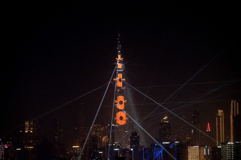 New Year celebrations in Dubai