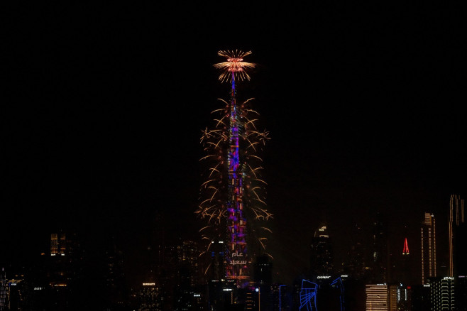 New Year celebrations in Dubai