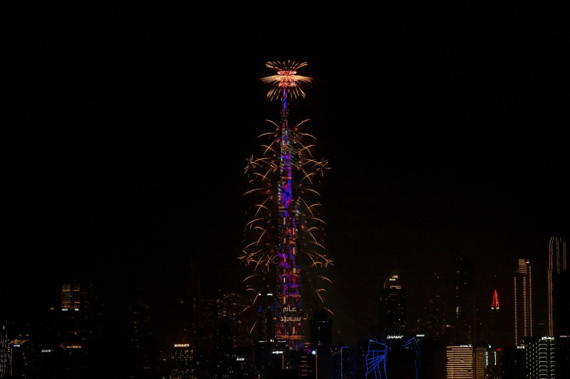 New Year celebrations in Dubai