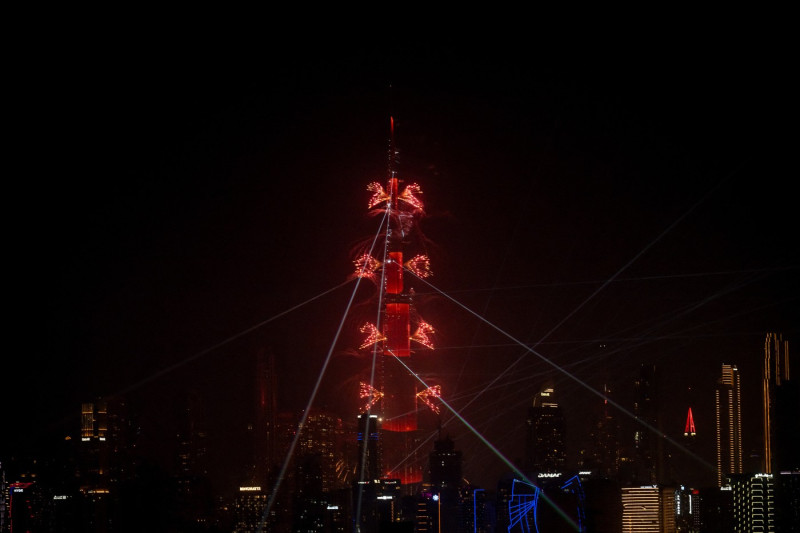 New Year celebrations in Dubai