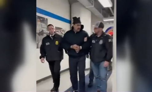 Nicolas Maduro, dus în arest la New York. Cele mai noi imagini cu liderul venezuelean capturat