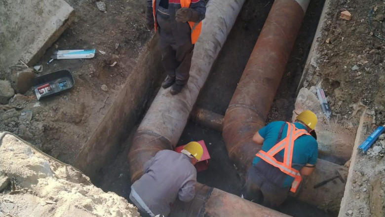 Avarie majoră la încălzirea din Capitală. Soluția provizorie a autorităților pentru oamenii care stau în frig