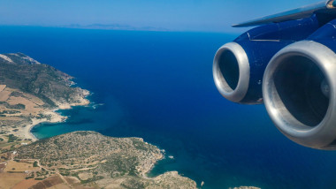 Aerial View Of Greek Islands, Greece - 08 Jun 2019