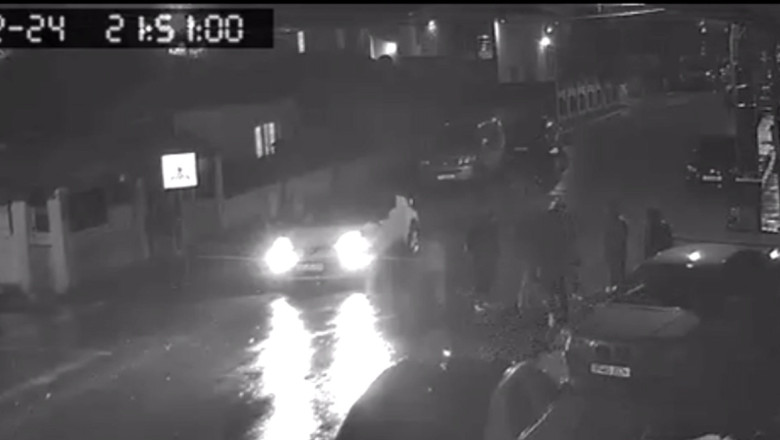 VIDEO Scandal cu focuri de armă în Ilfov, din cauza unei datorii