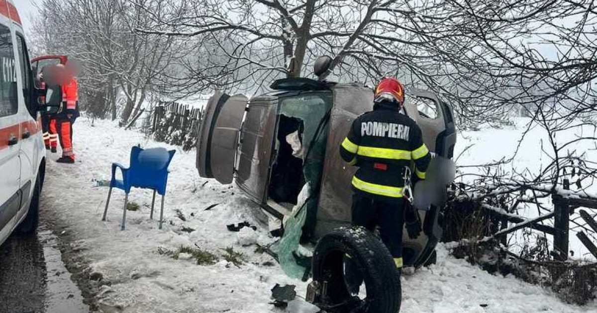 Accident rutier grav în Argeș cu opt victime