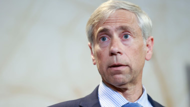 Barry Pollack speaks to the media during a press conference in Canberra, following Julian Assange's return to Australia after his dramatic release from Belmarsh Prison in London where he has spent five years, largely in solitary confinement, fighting extr