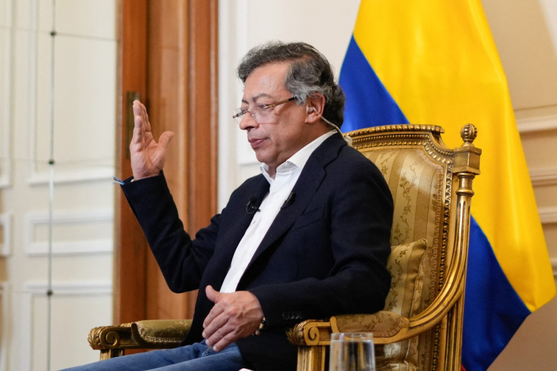 Colombian President Gustavo Petro in Cairo