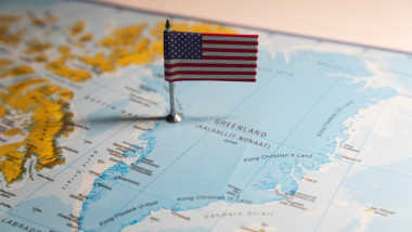 gorenlanda pe harta si steagul sua