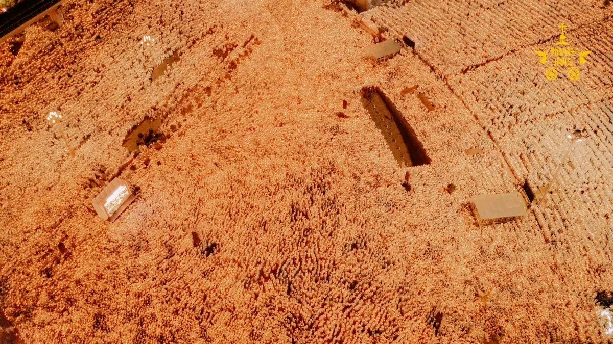 Imagini impresionate din singura țară ortodoxă din Africa. Zeci de milioane de oameni au sărbătorit Crăciunul